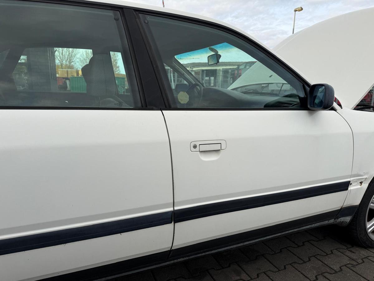 Audi 100 C4 original Tür vorn rechts L90E Alpinweiss Rohbau BJ91